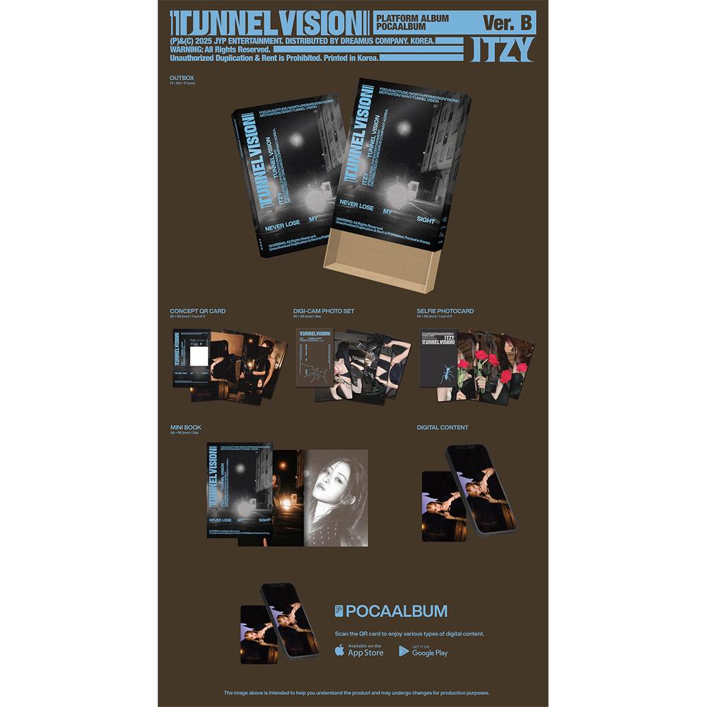 ITZY - TUNNEL VISION (POCAALBUM Ver.)