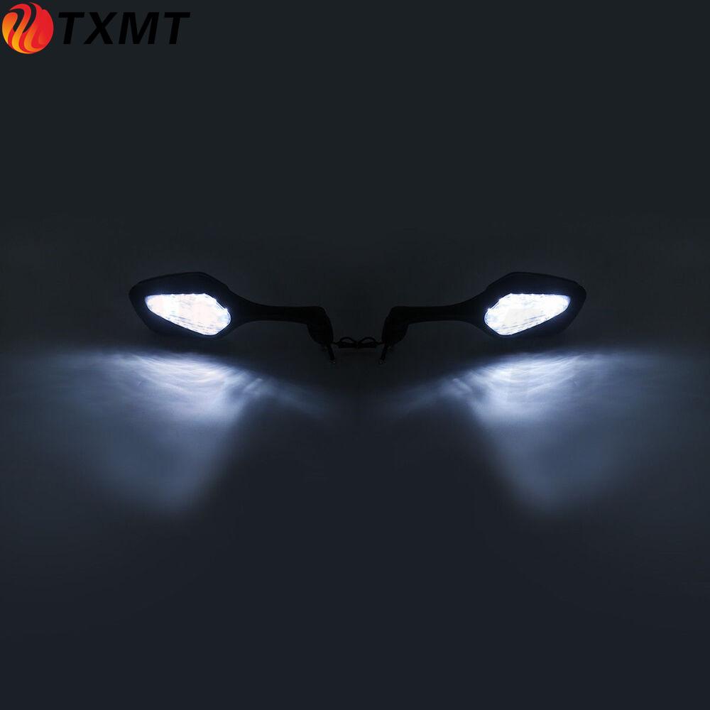 Honda CBR1000RR 08-16 VFR1200 10-12 LED Rearview Mirror Reflector