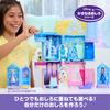 Mattel Disney Frozen Elsa and the Ice Castle Castle Mini Playset with 1 Mini Ages JNJ29 (Stackable Series! Doll) Doll, 3+, Blue,