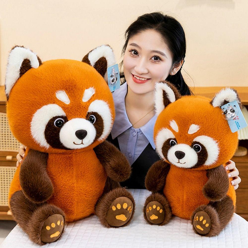 Simulation Koala Plush Toy Lesser Panda Sloth Plush Doll Animal Raccoon Plush Toy  Birthday Gift