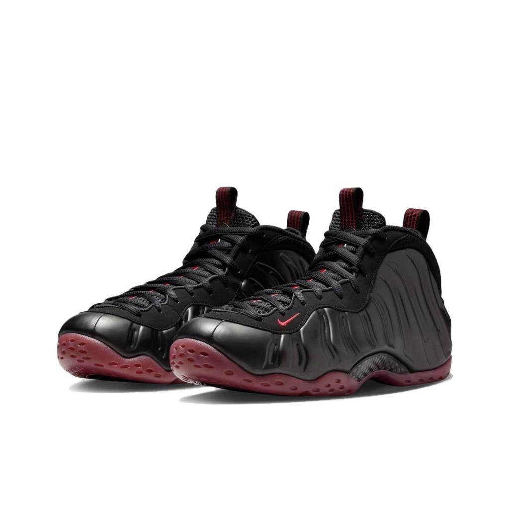 Nike Air Foamposite One Cough Drop 2025 Unisex Sneakers Black Varsity-Red IB2219-001