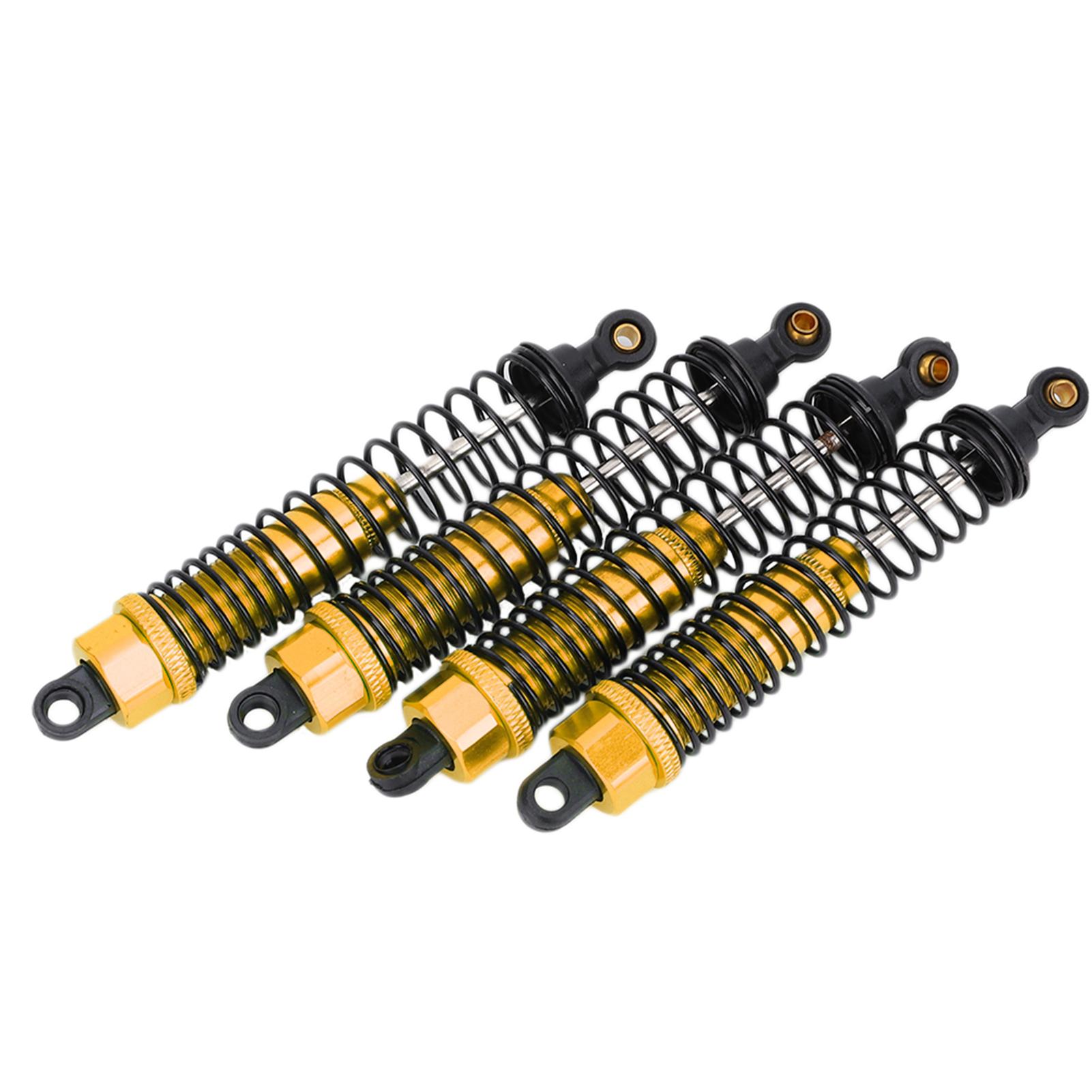 

4шт 1:10 Металевий амортизатор 108004 для HSP Redcat Exceed RC для Монстр-трака золотий