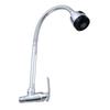 360° Rotating Folding Faucet 2 Modes Kitchen Sink Faucet Wall-Mounted Water Faucet  Laundry Sink