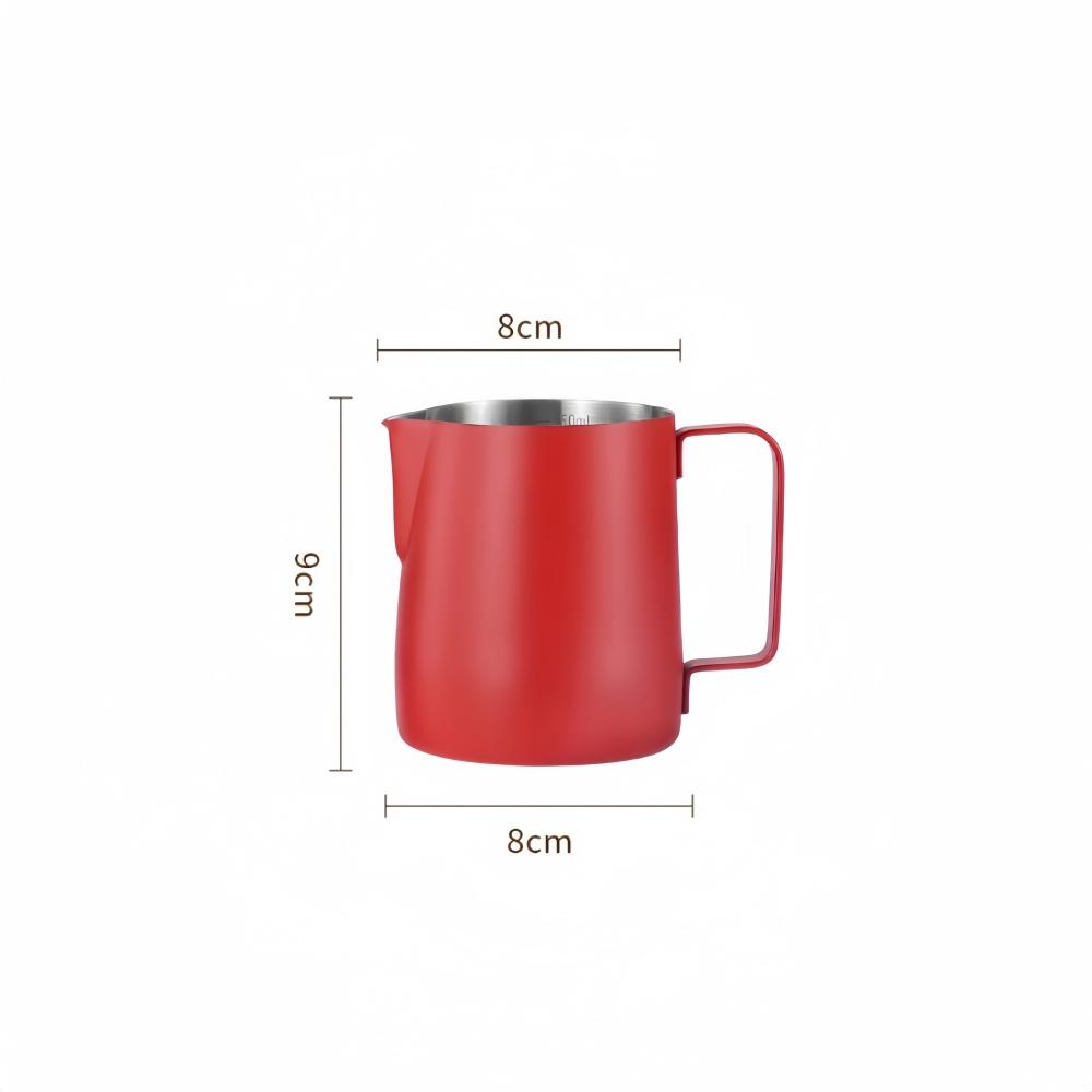 350/600ML Coffee Milk Frothing Pitcher Jug 304 Stainless Steel Precise Scale High Quality Latte Barista Professional CafeUtensil