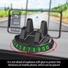 Universal Car Phone Holder 360-degree Rotatable Adhesive Base Non-slip Soft Silicone Slot Safe Support Bracket Car Accessories