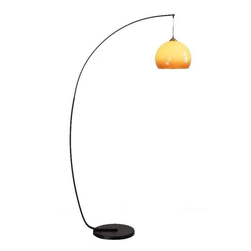 UOSU Vintage Glass Floor Lamp