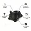 Cute Cat-Shaped Small Plant Pot, Lightweight Plastic Planter for Cacti & Succulents, Home Decor & Lovely Cat-Themed Gift Choice