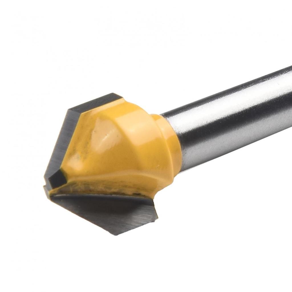 Fasen-Flachkopf-Fräser 90 Grad Gravur