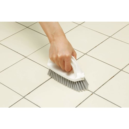 Aiwa Bathroom Cleaning Brush, White, MT Tile Brush 123