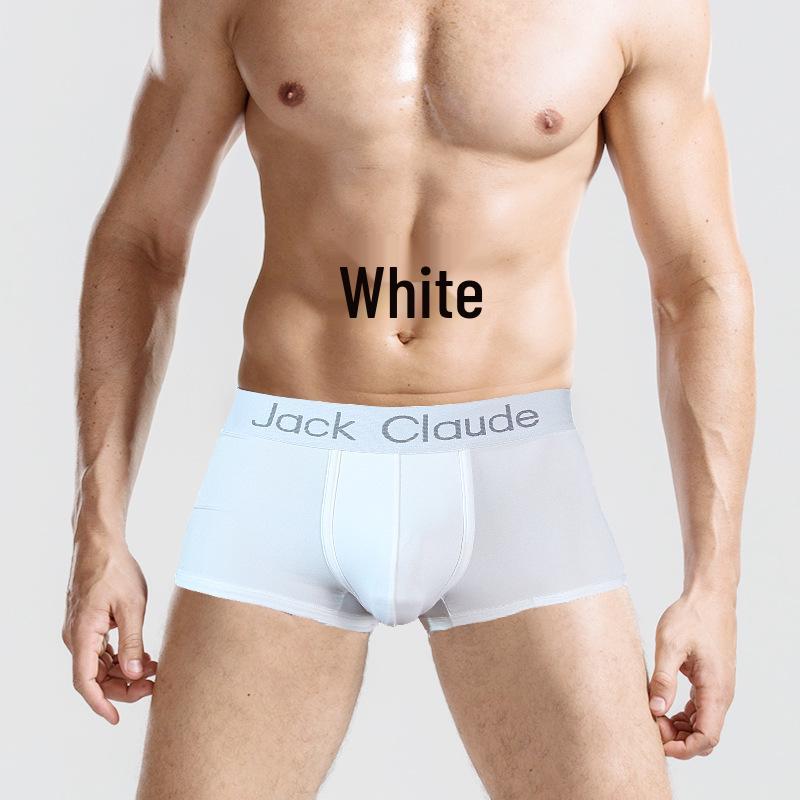 Men s Milk Fiber Wide Band U-Convex Boxer Briefs M/170/95