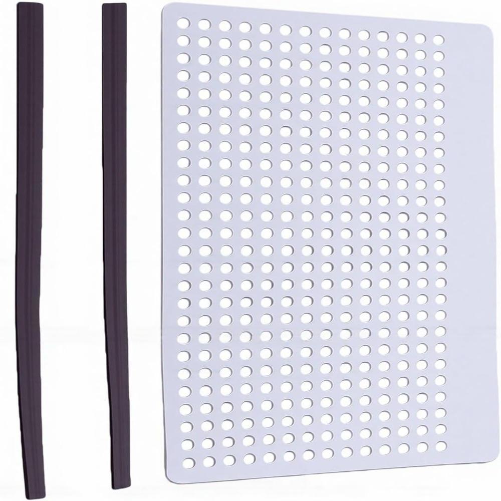 Magnetic Skimmer Net Cover PVC Skimmer Basket Protector Durable Leaf Guard Net