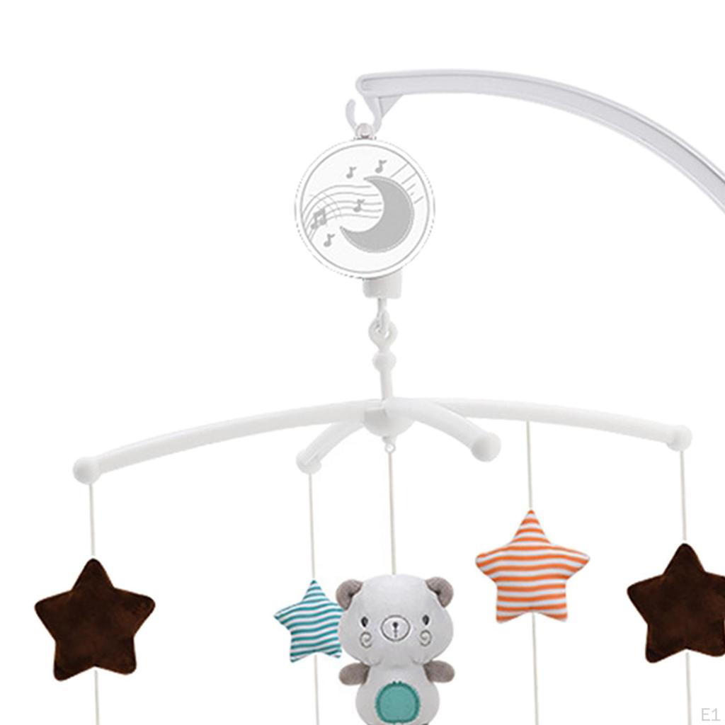 Adorable Baby Mobile Rattle Toy Set for Nursery Decor