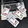 Travel Air Ticket Label Shockproof Phone Case for iPhone 17 Air 16 16E 15 Pro Max 14 Plus 13 Mini 12 Back Cover Anti Fall Fundas