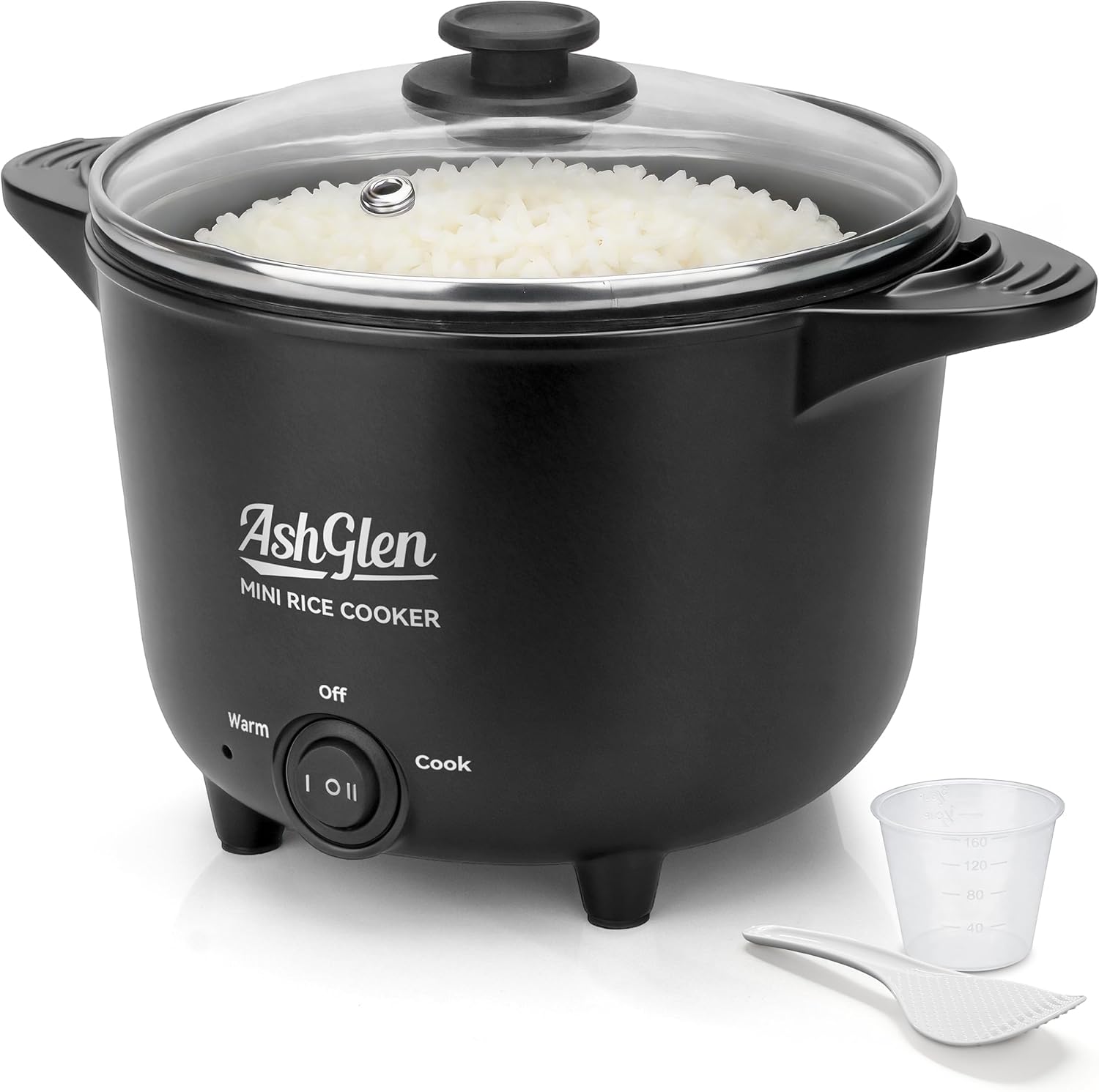 Small Rice Cooker 2-Cup uncooked/ 4-Cup Cooked, Mini Hot Pot Electric, Mini Electric Pot, Ceramic Rice Cooker, Small United States