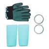 Sublimation Tumblers Silicone Bands Sleeve Kit, Including 2 Silicone Mug Wrap 2 Heat Press Tapes And Heat Gloves-B61B