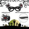 8Pcs Funny Plastic Glasses Frame Halloween Costume Accessories for Adult Children Holiday Parties Festival Celebration