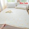 Ice silk mat cool mattress protective cover 3-piece set machine washable cool air conditioner seat