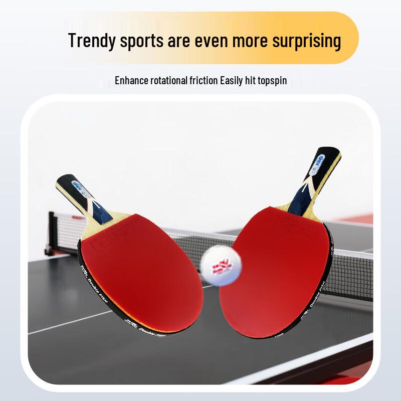 Double Fish King 9-Star Professional Table Tennis Racket