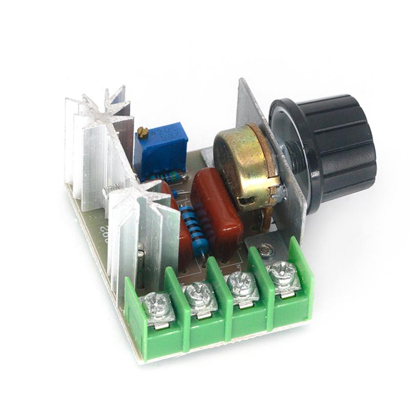 2000W SCR Spannungsregler Drehzahlregler Thermostat Spannungsreglermodul