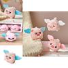 Adorable Plush Flying Pig Pendant- Perfect Car Key Ornament For Girls With Vibrating Wings And Tail!