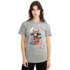 Les Gardiens de la Galaxie T-shirt Femme/Dame Lapin Doux Chiné