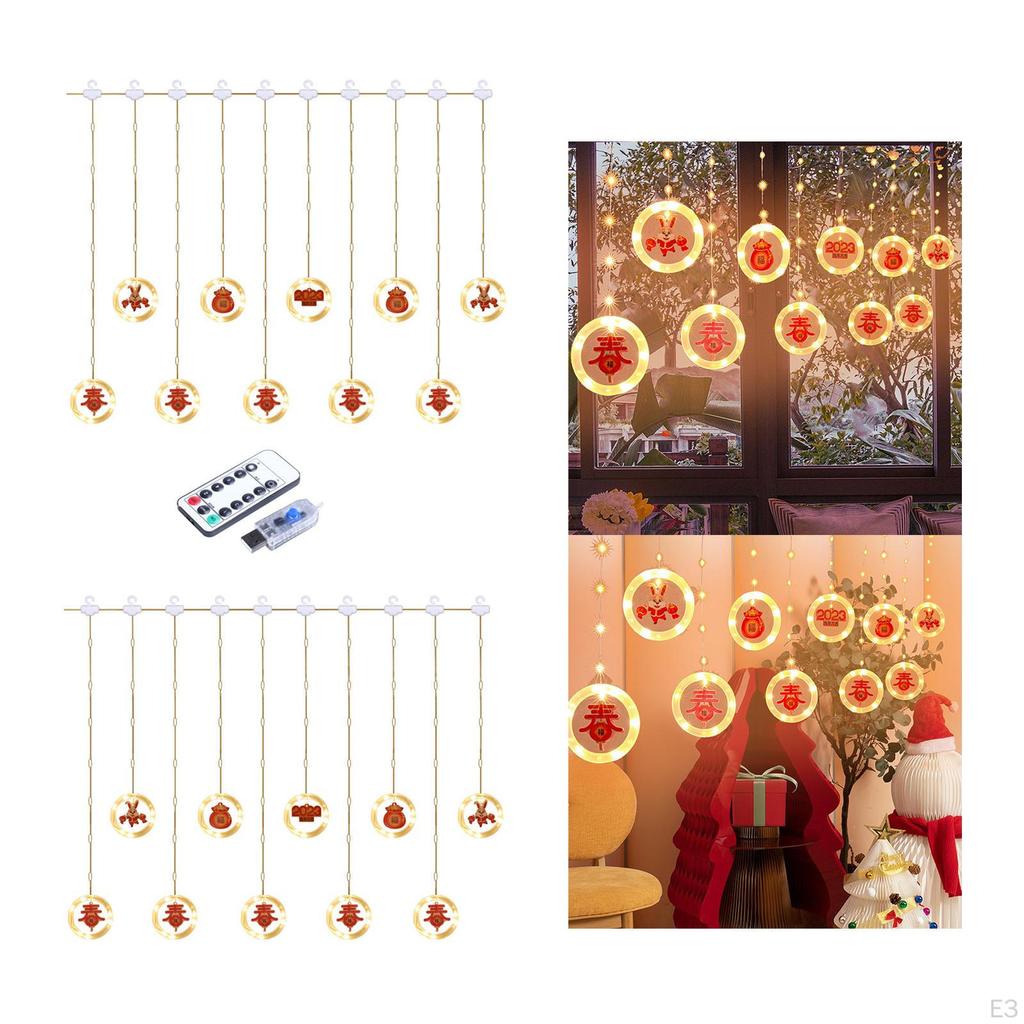Chinese Year Icicle Light Outdoor Indoor Ornament Hanging