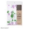 Miyamoto Towel Moomin Kitchen Cloth, Snufkin & Grape Design, Made in Japan, White, Approx. 33 x 70 cm, 06097