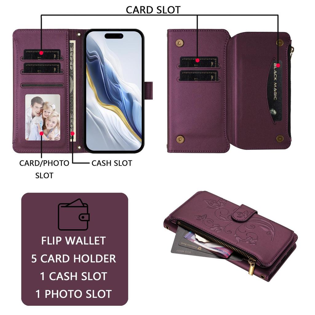 Leather Flip Cases For TCL K70 Nxtpaper Cover Card Wallet Phone Bag Dual Layer Storage