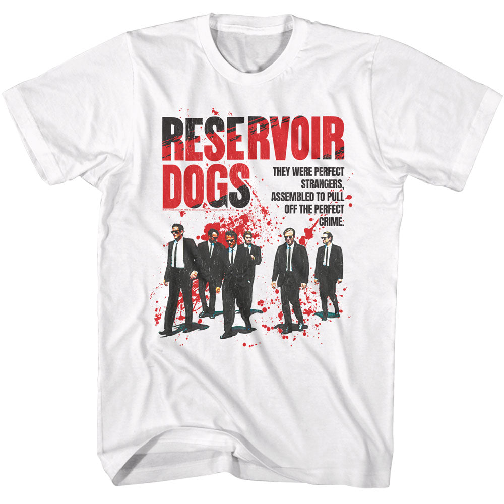 Reservoir Dogs s Quentin Tarantino Crime Movie T Shirt Retro Graphic Print Cotton Oversized Short Sleeve Tee for Fans M
