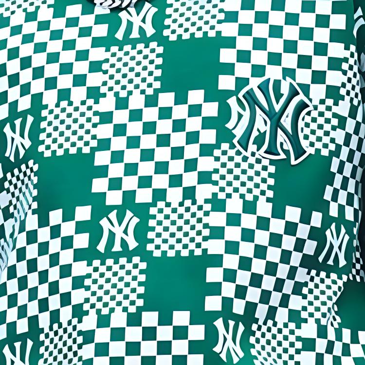 New MLB New York Yankees T Shirt Unisex Hemp Green 3ATSECE33-50GNM