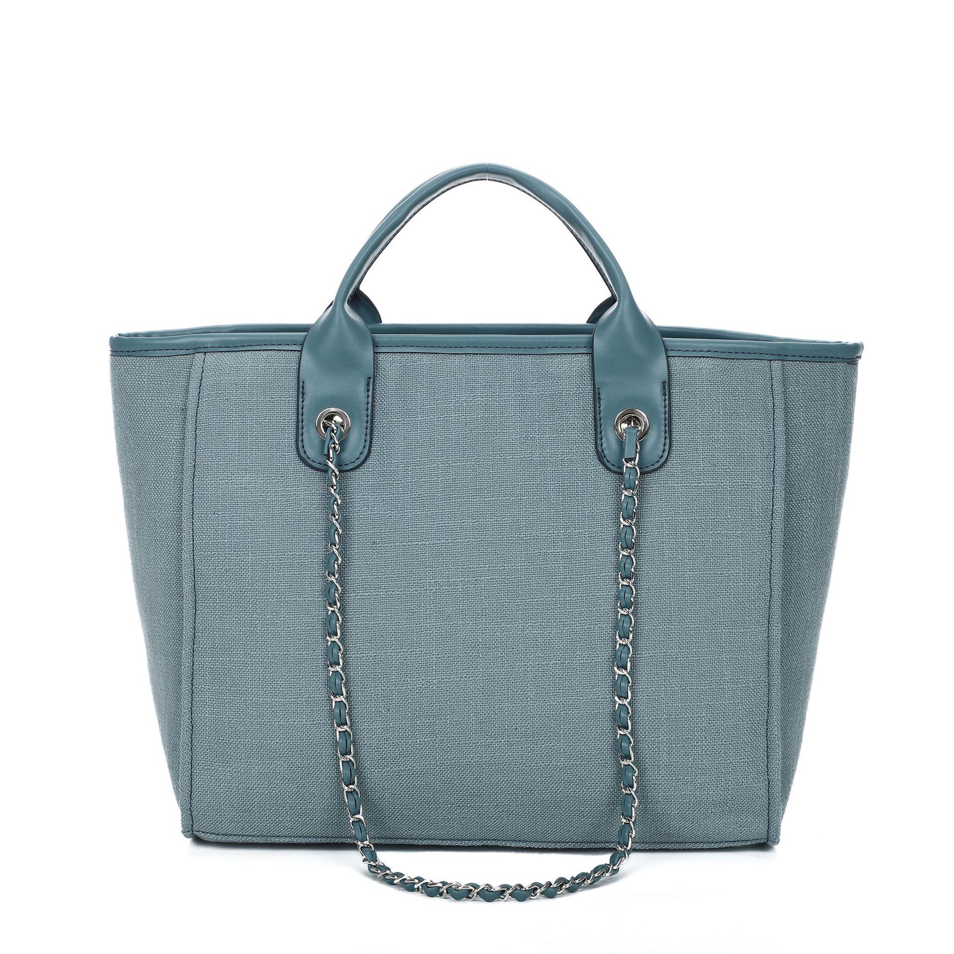 

Bag Women s New Tote Bag Women s Large-capacity Commuter Shoulder Bag синій