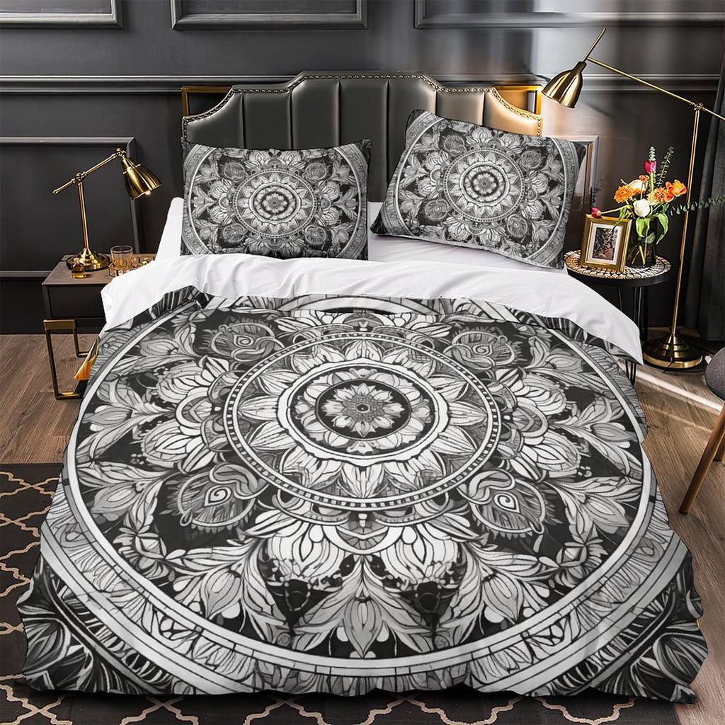 3D Digital Printing Bedding Two Or Three-Piece Set Bohemian Series Polyester