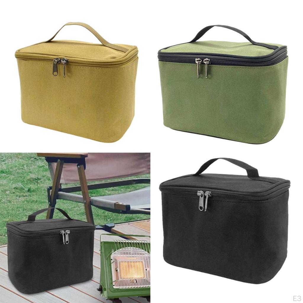 Camping Storage Bag Seasoning Bottle Carrying Case Condiment Organizer Stove