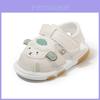 Baby Summer Cartoon Sandals With Soft Sole And Magic Tape For Toddler