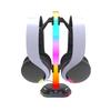 LED Controller Stand Headsets Holder for Desk Rotatable Headphone Stand Detachable Controller Hook Controller Storage