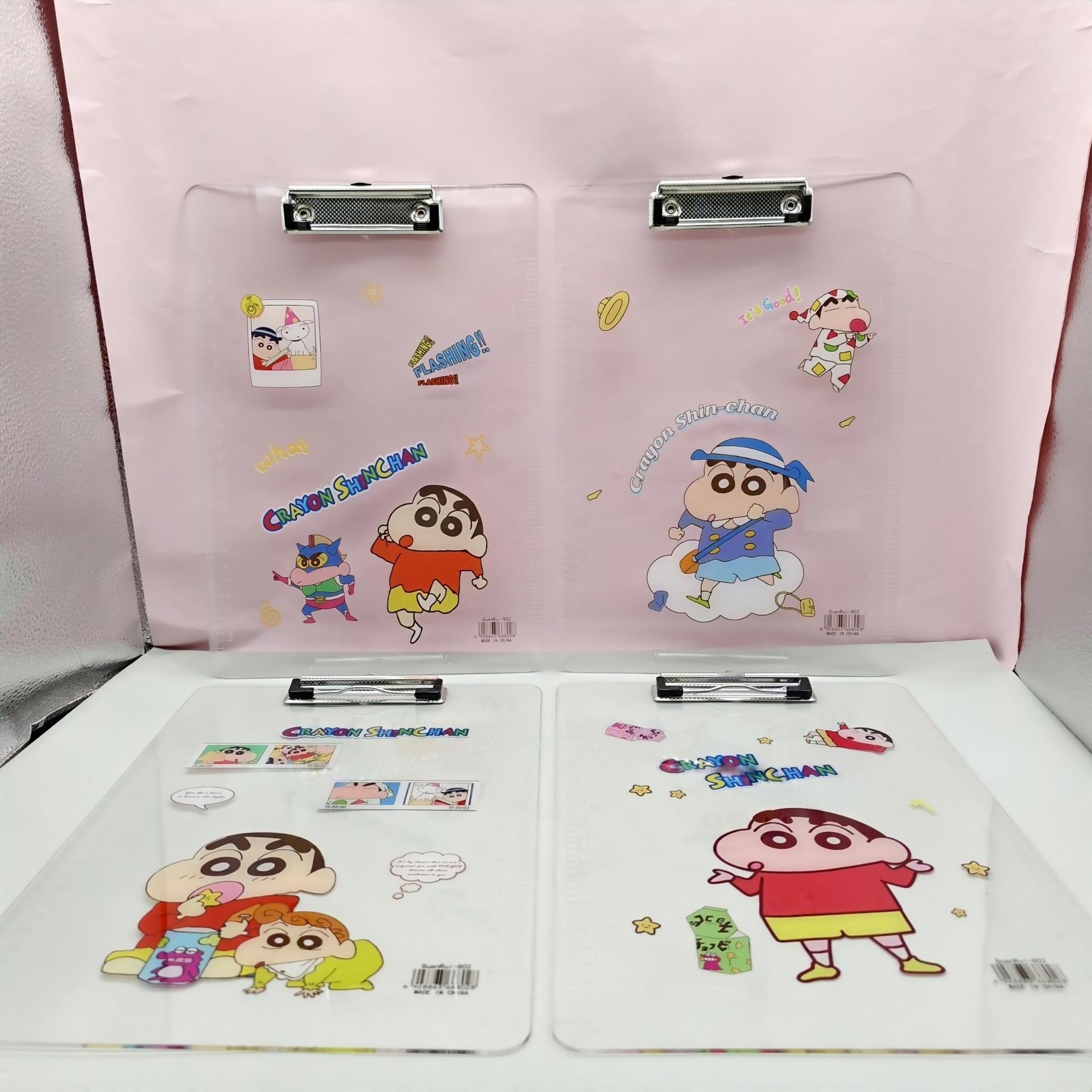 Star People A4 Acrylic Clipboard: Cute, Transparent, Stylish Writing Mat