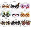 Sequined Halloween Eyewear Ghost/pumpkin/spider Pattern Halloween Selfie Props  Performance
