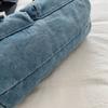 Damen Vintage Pendlertasche Große Kapazität Denim Umhängetasche
