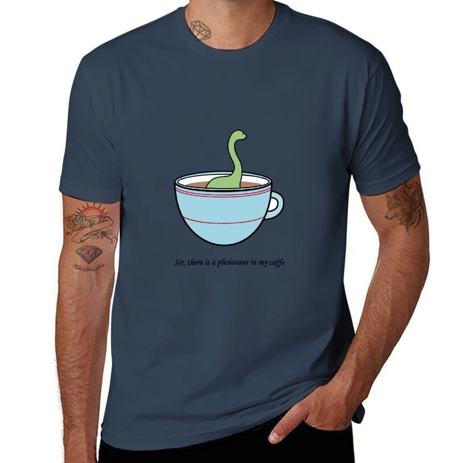 Plesiosaur Tshirt Big And Tall Basic Tee Shirt S