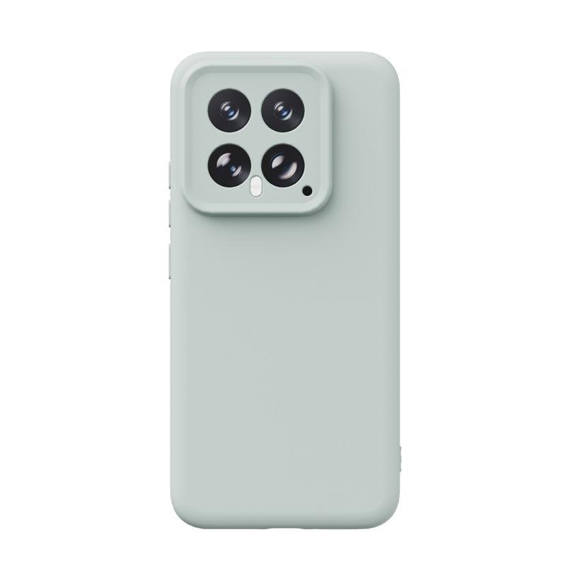 Liquid Suitable for Xiaomi Mi 15 Pro Mobile Phone Case Magnetic Suction Skin Feeling Xiaomi Mi 14 Anti-drop and Dirt-resistant Light Silicone Pro