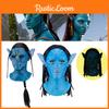 Svítící Avatar Pokrývka hlavy Halloweenská Maska Ideální pro Cosplay a Karnevaly