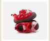 Spring 2026 Girls’ Soft Sole Walker Shoes - Non-Slip, Closed-Toe with Bow Detail