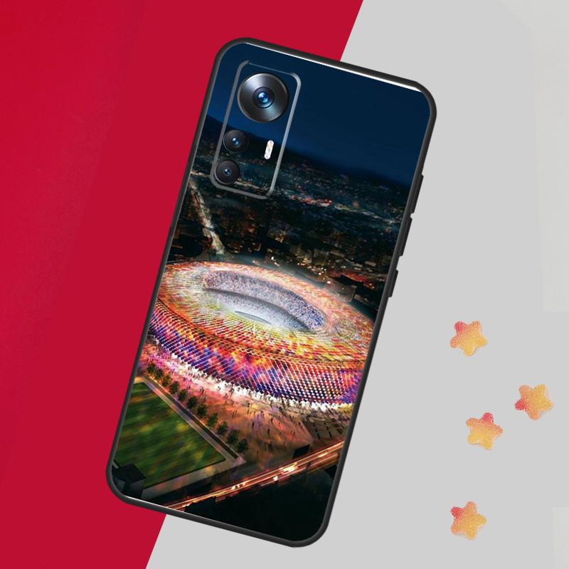 Soccer Stadium For POCO F5 X3 X5 Pro F3 F4 M5s X4 GT Case For Xiaomi 13 14 Pro 11T 12T 13T Pro 12 Lite 12X
