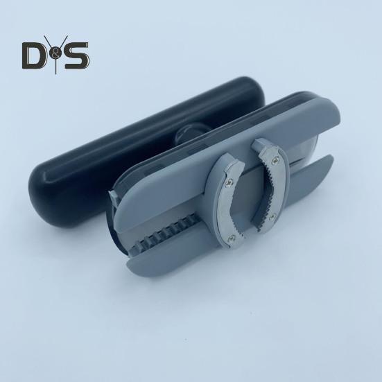 Dosenöffner, arbeitssparender manueller Glasöffner mit scharfen Greifzähnen, rutschfester Basis, leicht zu drehender Glasöffner für Gläser aller Größen