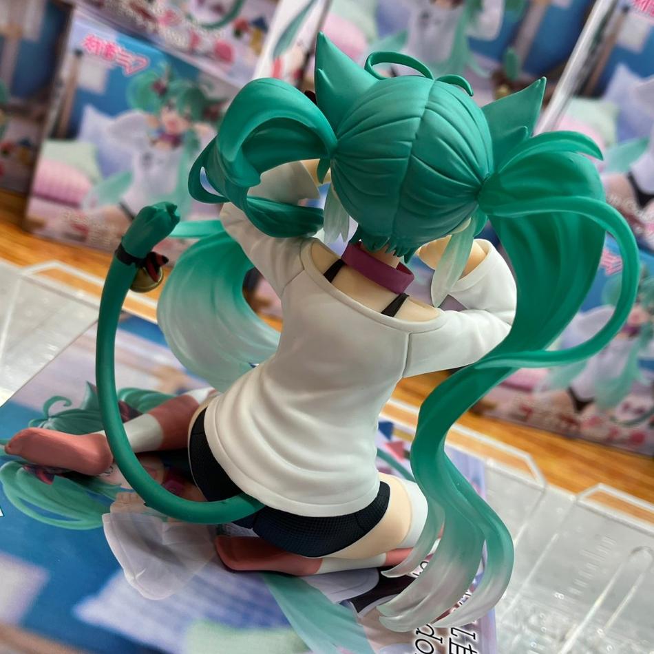 12Cm Desktop Cute Hatsune Miku Girls Toy Anime Gift Figure Toy Anime Game Pvc Action Figure Collectible Model Doll