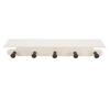 Wall Mount Clothing Rack with Board Hanging Storage Shelf Coat   for Home Entryway Bedroom Bathroom