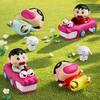 Crayon Shin Chan Dynamic Dynamic Super Vitality Series Blind Box Clockwork Doll Collectible Wind-Up Toy Desktop Decoration