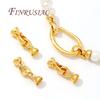 18K Gold Plated Brass Pearl Clasps Findings Connectors For Jewelry Fasteners For Bracelets Accessories Making,Clasp For Jewelry