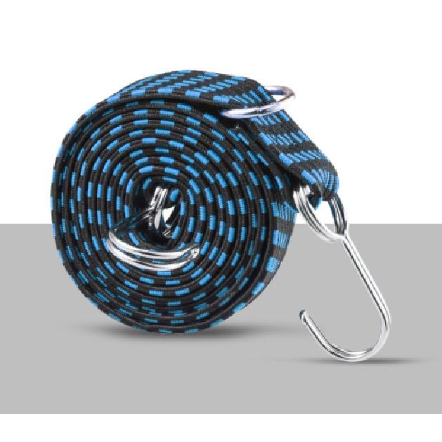 Electric Bike Tying Rope Elastics Rubber Luggage Cord Hooks Bikes Tie Bicycle Luggage Roof Rack Strap Fixed Bicycle
