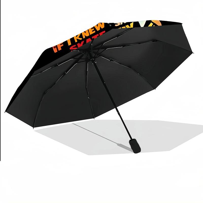 Portable Auto Folding Umbrella,Bruno Mars 8 Rib Waterproof Umbrella For Camping Commute